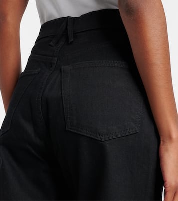 Mid-Rise Cropped Straight Jeans London | Slvrlake