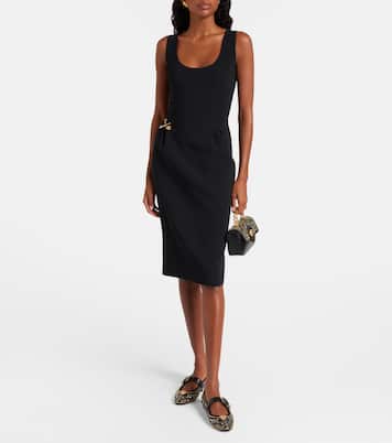 La Medusa leather Mary Jane flats | Versace