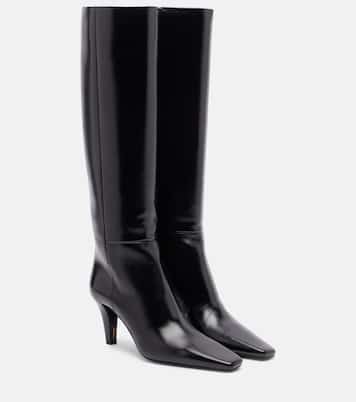 Jill 75 leather knee-high boots | Saint Laurent