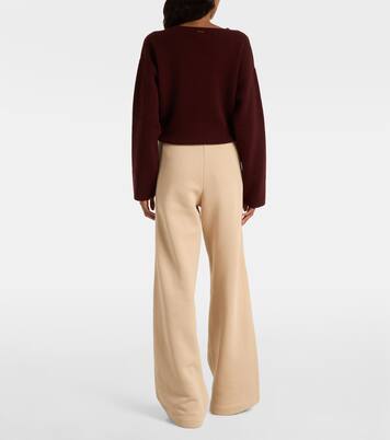 Pantalon ample Ifrem à taille haute en coton | Max Mara