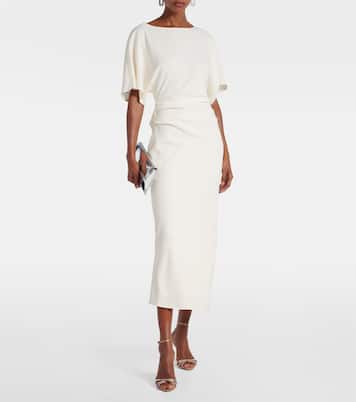 Sandali Tell Me 85 in raso con cristalli | Aquazzura