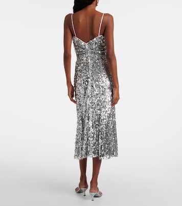 Cocktailkleid mit Pailletten | Dolce&Gabbana