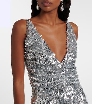 Cocktailkleid mit Pailletten | Dolce&Gabbana