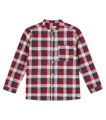 Willum checked cotton shirt | Wheat