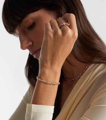 18kt gold bracelet with diamonds | Shay Jewelry