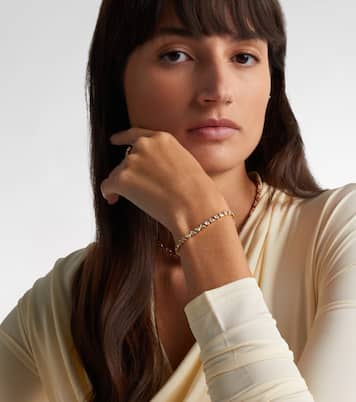 18kt gold bracelet with diamonds | Shay Jewelry