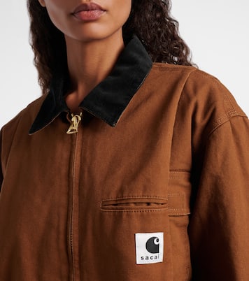 x Carhartt cotton canvas puffer jacket | Sacai