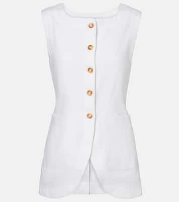 Emma linen vest | Posse