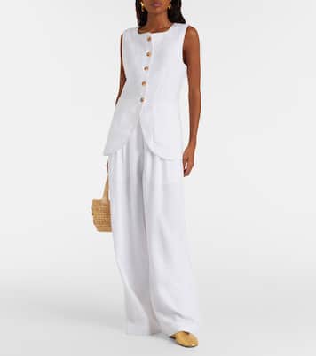 Emma linen vest | Posse
