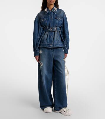 x Crocs Trailbreak 2 embellished sneakers | Simone Rocha