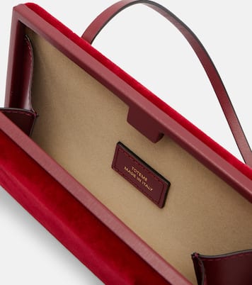 Schultertasche Cocktail aus Samt | Toteme