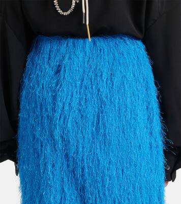 Jupe midi à franges | Dries Van Noten