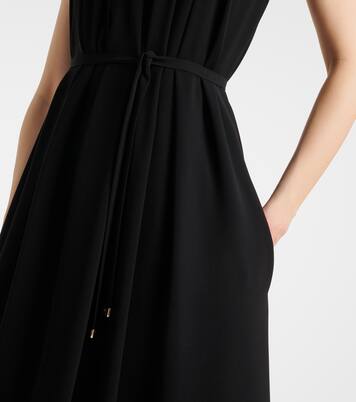 Elegante Sax crêpe strapless gown | Max Mara