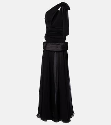 Abito lungo monospalla con cut-out | The New Arrivals Ilkyaz Ozel