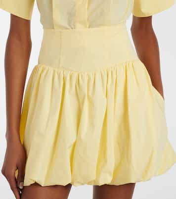 Pippa cotton-blend poplin miniskirt | Simkhai