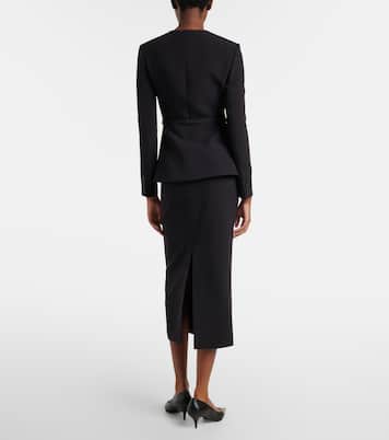 Bleistiftrock aus Crêpe | Roland Mouret