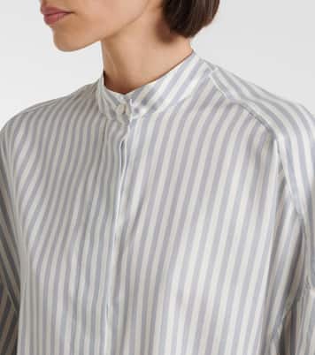Hemd aus Seide und Wolle | Stella McCartney