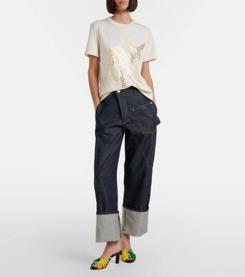 Plot woven leather mules | JW Anderson