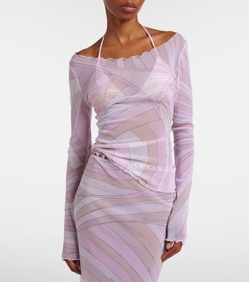 Iride tulle top | Pucci