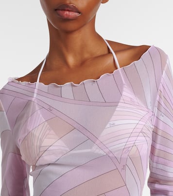 Iride tulle top | Pucci