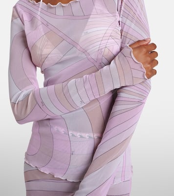 Iride tulle top | Pucci