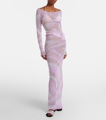 Iride tulle top | Pucci