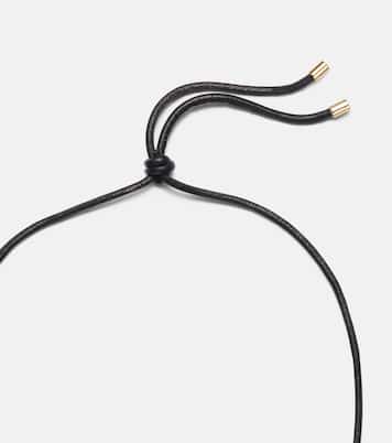 Puffy Heart 14kt gold-plated pendant necklace | Jennifer Fisher