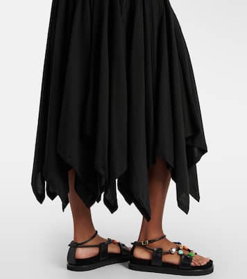 Paula's Ibiza Maxikleid aus Baumwoll-Jersey | Loewe