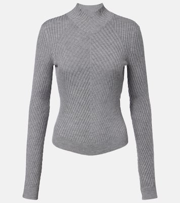 Georgia ribbed-knit wool top | Victoria Beckham