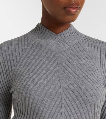 Georgia ribbed-knit wool top | Victoria Beckham