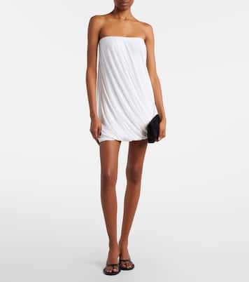 Twist jersey minidress | Norma Kamali