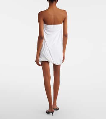 Twist jersey minidress | Norma Kamali