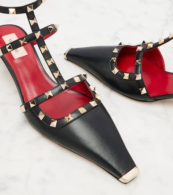 Rockstud leather pumps | Valentino Garavani