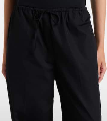 Weite Hose aus Baumwollpopeline | Toteme