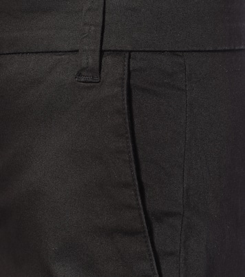 Mid-rise cotton Bermuda shorts | Vince