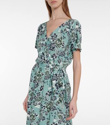 Robe portefeuille Rona à fleurs | Velvet