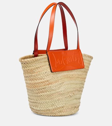 Shopper Loubishore in foglie di palma | Christian Louboutin