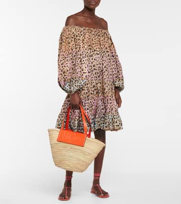 Shopper Loubishore in foglie di palma | Christian Louboutin