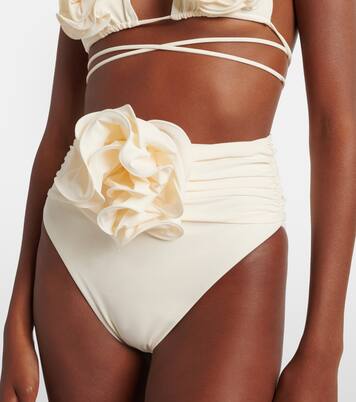 Culotte de bikini appliquée taille haute | Magda Butrym