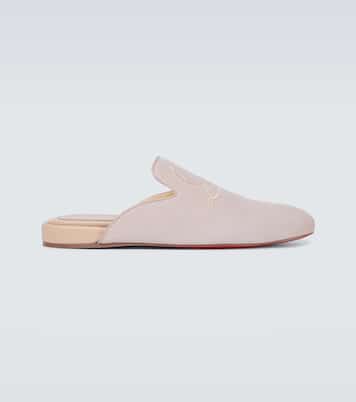 Navy Coolito Flat mules | Christian Louboutin
