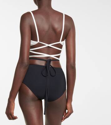 Culotte de bikini avec liens | Christopher Esber