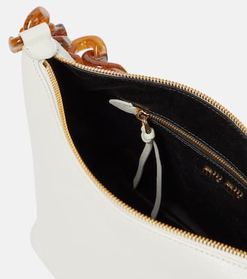 Miu Spirit leather shoulder bag | Miu Miu