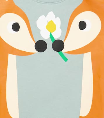 Printed cotton sweatshirt and sweatpants set | Stella McCartney Kids