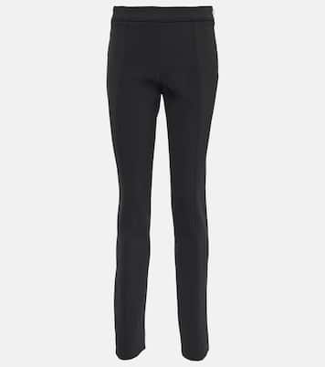 High-rise crêpe slim pants | Proenza Schouler