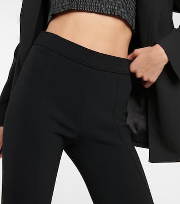 High-rise crêpe slim pants | Proenza Schouler