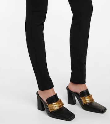 High-rise crêpe slim pants | Proenza Schouler