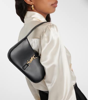 Le 5 à 7 Mini leather shoulder bag | Saint Laurent