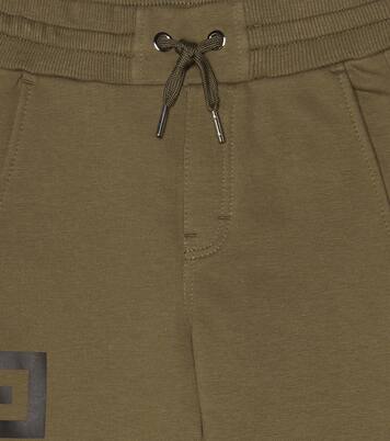 Logo cotton-blend sweatpants | Givenchy Kids