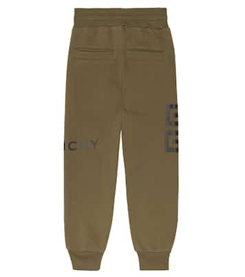Logo cotton-blend sweatpants | Givenchy Kids