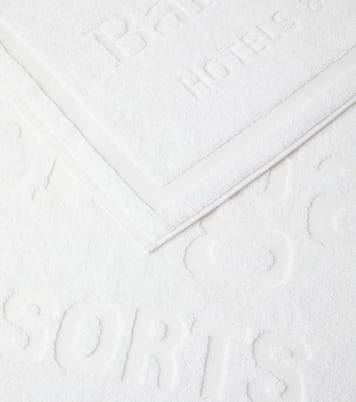 Logo cotton hand towel | Balenciaga